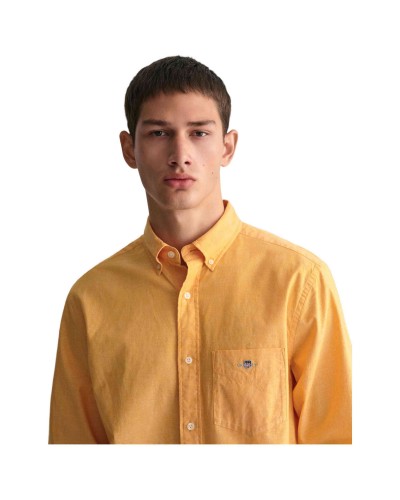 Camisa Gant Reg Cotton Linen Shirt