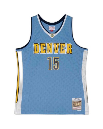 Camiseta Mitchell & Ness Nba Road Jersey Nuggets 2016 Nikola Jokic