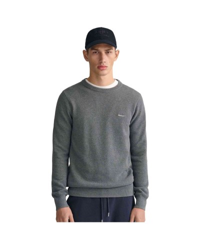 Jersei Gant Cotton Pique C-Neck