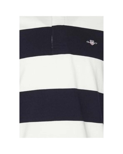 Polo Gant Reg Shield Barstripe Heavy
