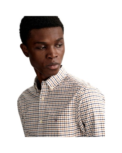Camisa Gant D1.Reg Oxford Tattersall