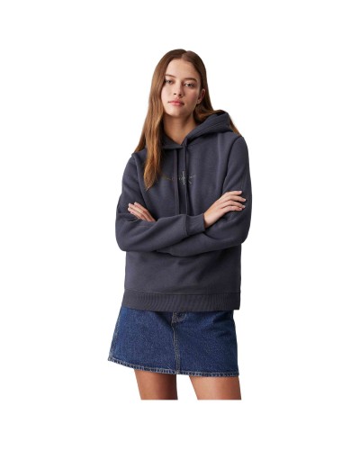 Sudadera Calvin Klein Jeans Sudadera De Felpa Con Capucha Y Monograma