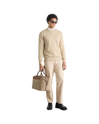 Sudadera Gant Reg Tonal Shield C-Neck Sweat