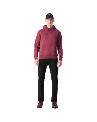 Sudadera Gant Embossed Sweat Hoodie