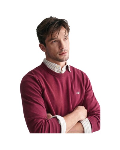 Jersei Gant Classic Cotton C-Neck