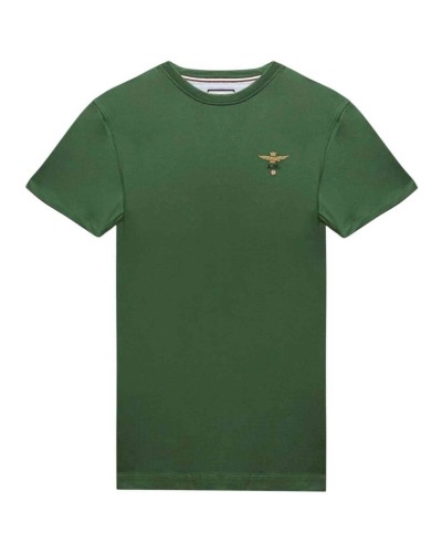 Camiseta Aeronáutica Militare Crew Neck Basic Cotton T-Shirt