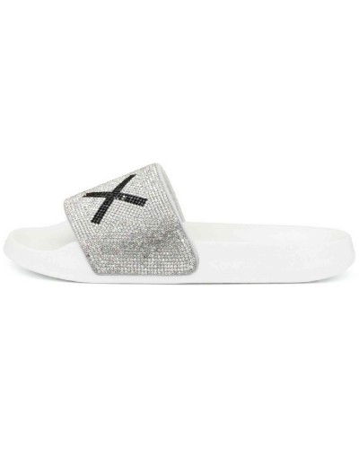 Chanclas Sun68 Slippers Logo Strass