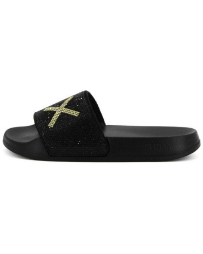 Chanclas Sun68 Slippers Logo Strass