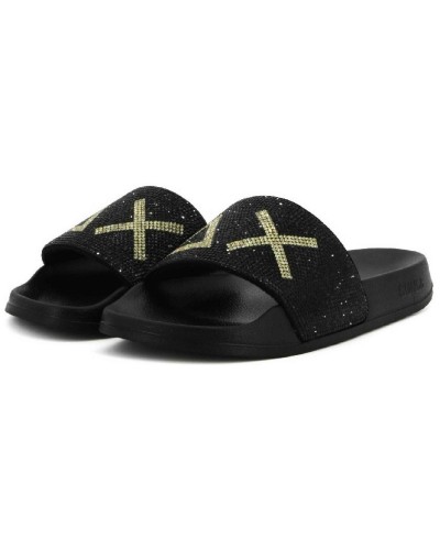 Chanclas Sun68 Slippers Logo Strass