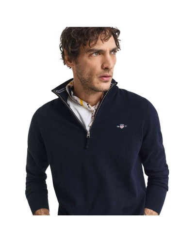 Jersei Gant Classic Cotton Half Zip