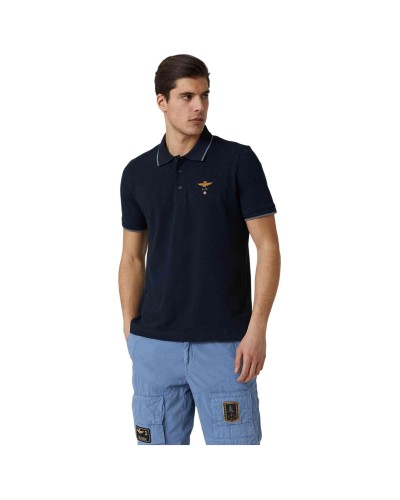 Polo Aeronáutica Militare Basic Cotton Polo Shirt