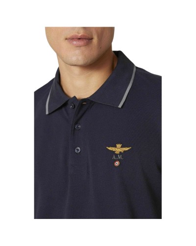 Polo Aeronáutica Militare Basic Cotton Polo Shirt
