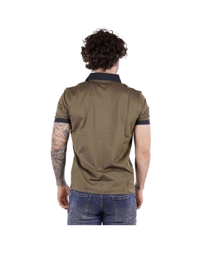Polo Aeronáutica Militare High Density Printed Collar