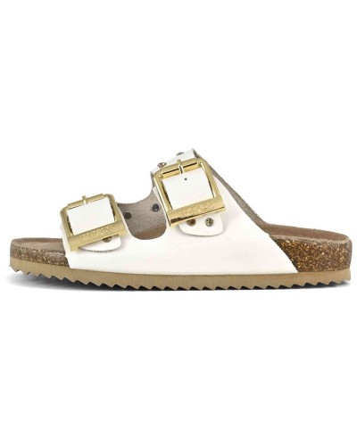 Sandalias Colors Of California Two Buckle Sandal Nubuck Stras