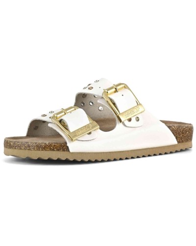 Sandalias Colors Of California Two Buckle Sandal Nubuck Stras