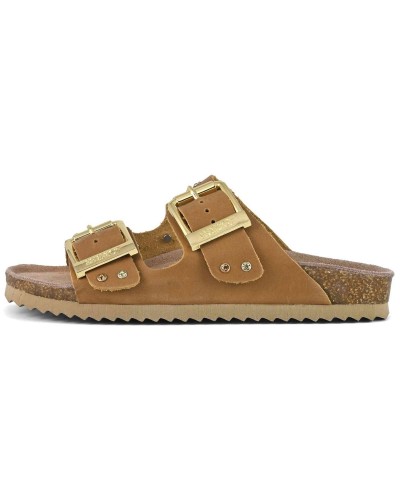 Sandalias Colors Of California Two Buckle Sandal Nubuck Stras