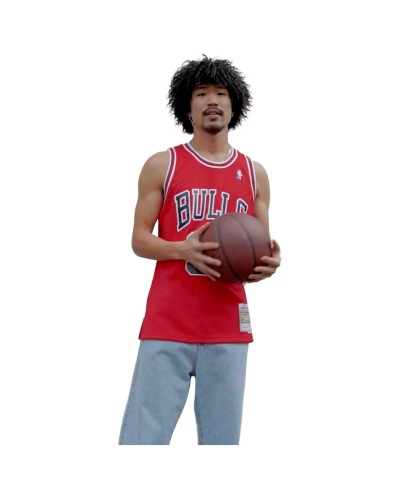 Camiseta Mitchell & Ness Nba Swingman Road Jersey Bulls 97 Dennis Rodman