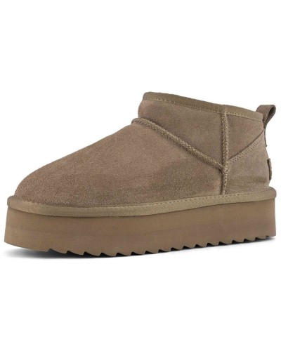 Botas y Botines Colors Of California Platform Winter Boot In Suede