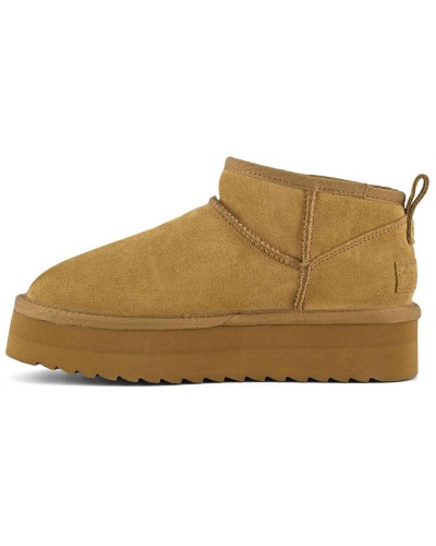 Botas y Botines Colors Of California Platform Winter Boot In Suede