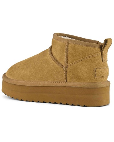 Botas y Botines Colors Of California Platform Winter Boot In Suede