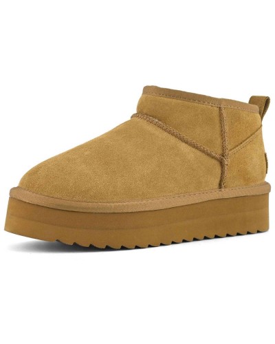 Botas y Botines Colors Of California Platform Winter Boot In Suede