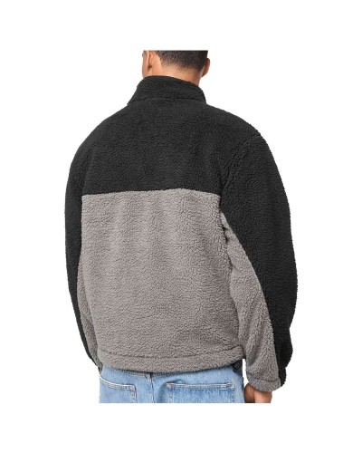 Chaqueta Karl Kani Signature Rubber Patch Teddy Zip Jacket