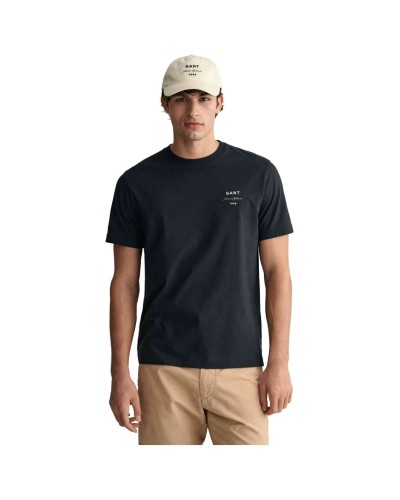 Camiseta Gant Logo Script Ss T-Shirt