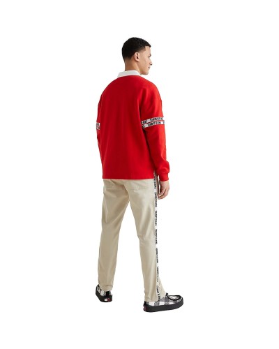 Polo Tommy Jeans Tjm Tape Rugby