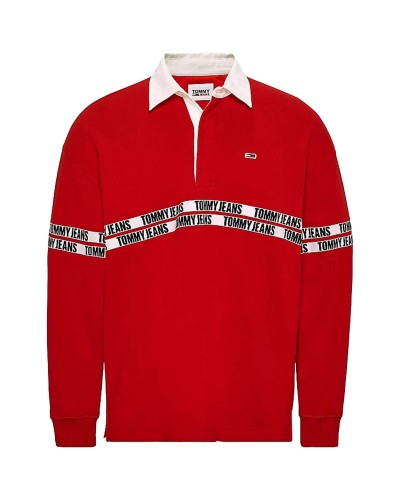 Polo Tommy Jeans Tjm Tape Rugby