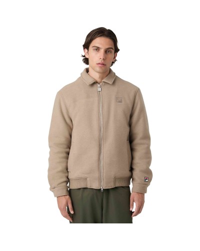 Chaqueta Fila Men Como Regular Felted Varsity Jacket
