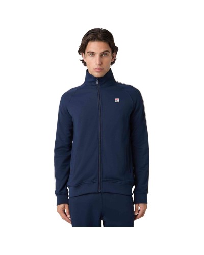 Chaqueta Fila Men Biella Regular Taped Pique Track Jacket