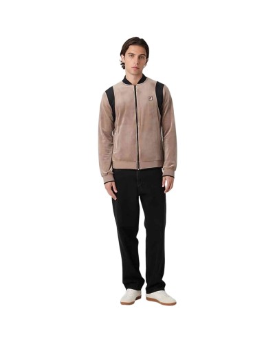 Chaqueta Fila Men Adriano Regular Velour Track Jacket
