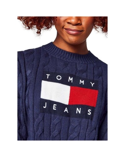 Jersei Tommy Jeans Tjw Bxy Center Flag Sweater