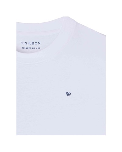 Camiseta Silbon Camiseta Relaxed Fit Sport College
