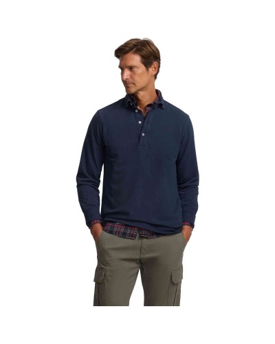 Polo Silbon Polo Liso Manga Larga