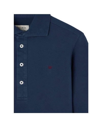 Polo Silbon Polo Liso Manga Larga