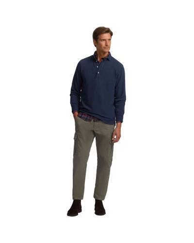 Polo Silbon Polo Liso Manga Larga