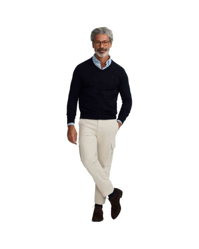 Jersei Silbon Jersey Classic Cuello Pico