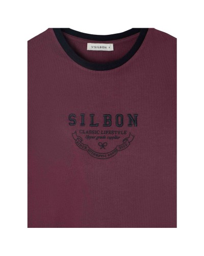 Camiseta Silbon Camiseta Woman Silbon Varsity