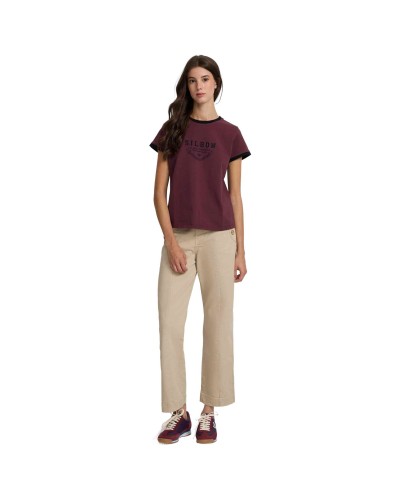 Camiseta Silbon Camiseta Woman Silbon Varsity