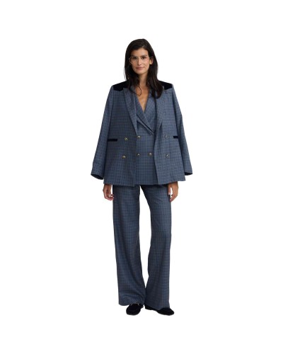 Pantalon Largo Silbon Pantalon Vestir Cuadros