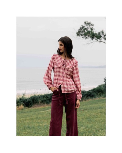 Camisa Silbon Blusacuello Bobo Cuadros