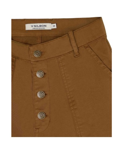 Pantalon Largo Silbon Pantalon Cargo