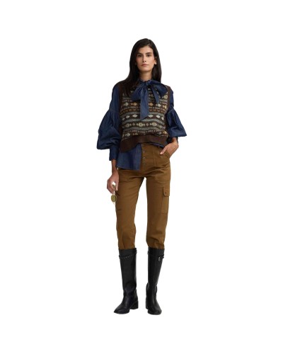 Pantalon Largo Silbon Pantalon Cargo