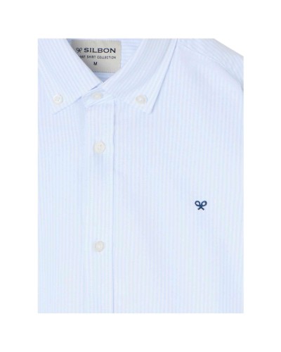 Camisa Silbon Camisa Sport Oxford Rayas