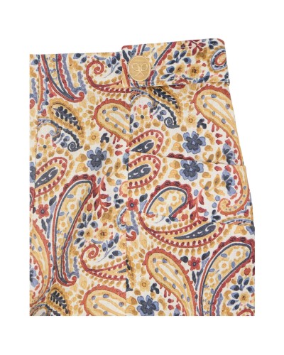 Bermudas Silbon Bermuda Lino Estampado Cachemir