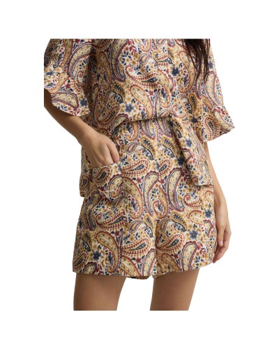 Bermudas Silbon Bermuda Lino Estampado Cachemir
