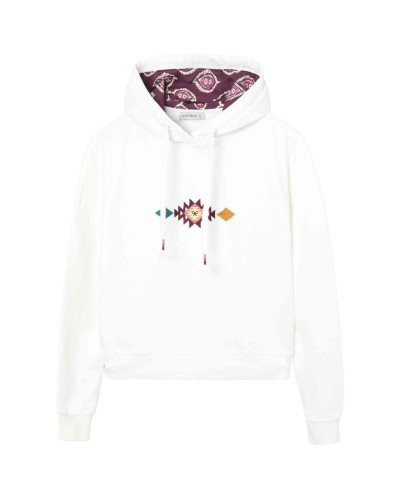 Sudadera Silbon Sudadera Wooman Capucha Ikat