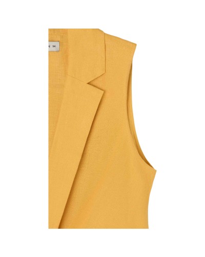 Camisa Silbon Top Solapa Lino