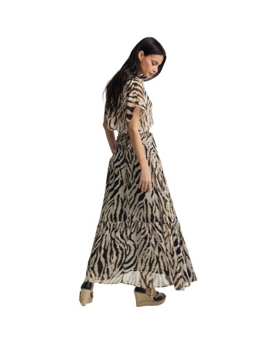 Falda Silbon Falda Larga Estampado Animal Print
